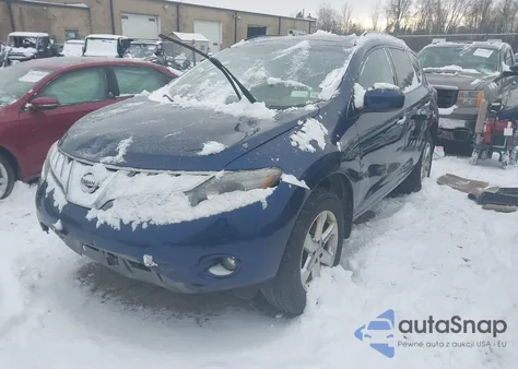 2010 Nissan Murano Sl z USA, uszkodzony, nr VIN JN8AZ1MW2AW132436